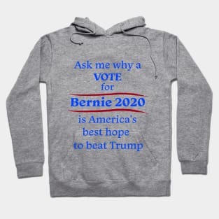 Bernie conversation starter Hoodie